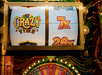 Illustrerad Top Slot scen