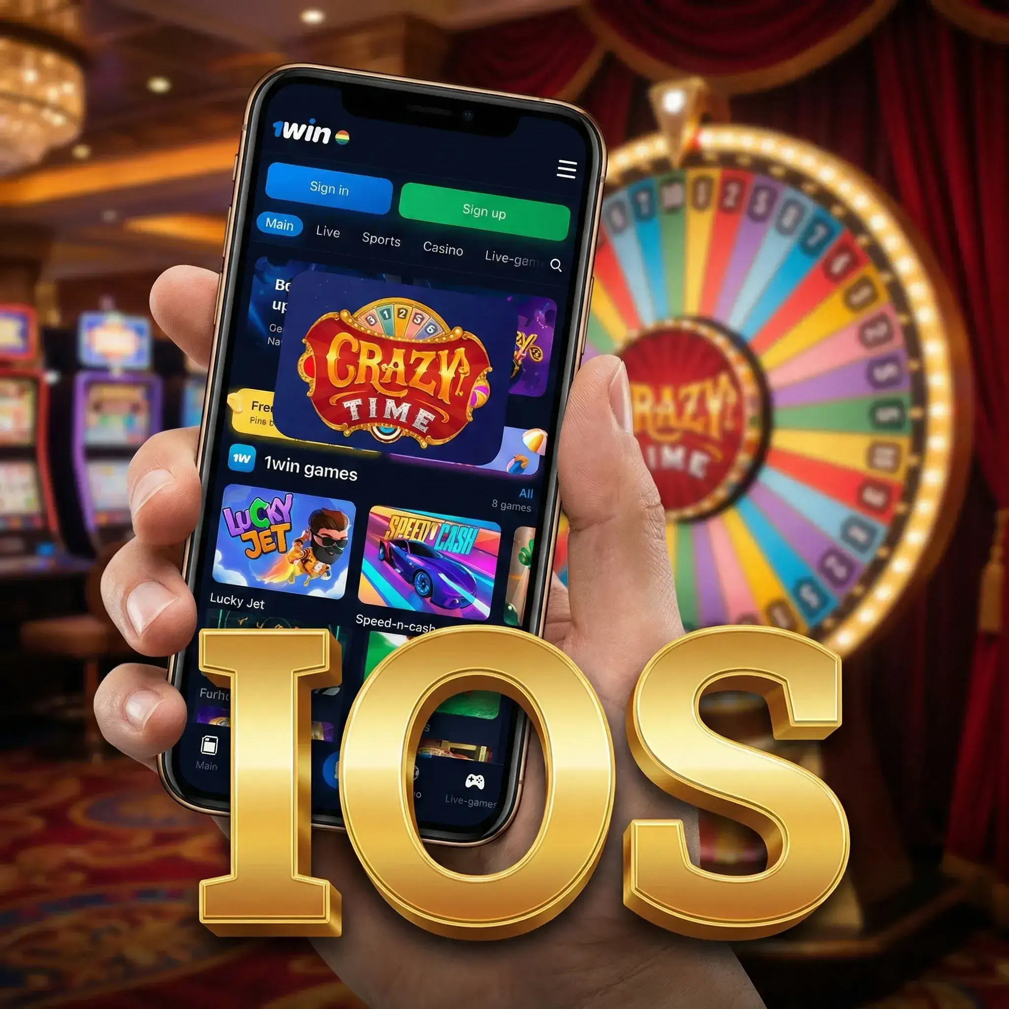 Spela Crazy Time pa riktigt